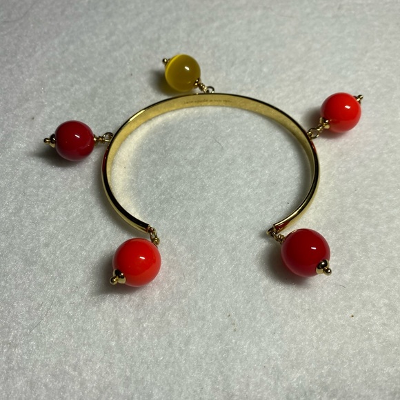 Kate Spade second nature cuff bracelet orange - Picture 3 of 10